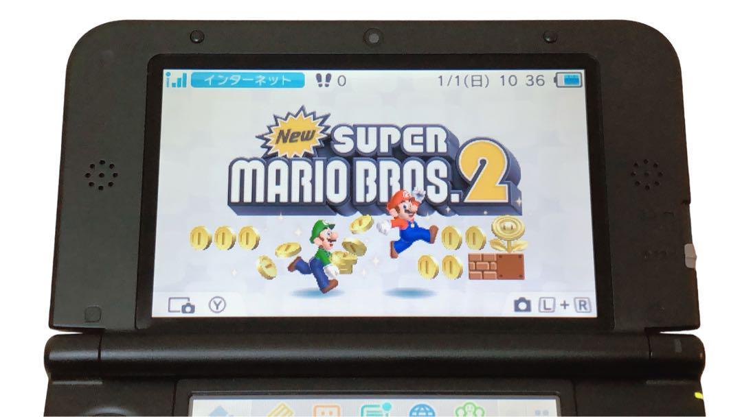 極美品 ほぼ新品 ニンテンドー 3DS LL シルバー ブラック 本体 動作 極美品 ほぼ新品 ニンテンドー 3DS LL シルバー ブラック 本体 動作