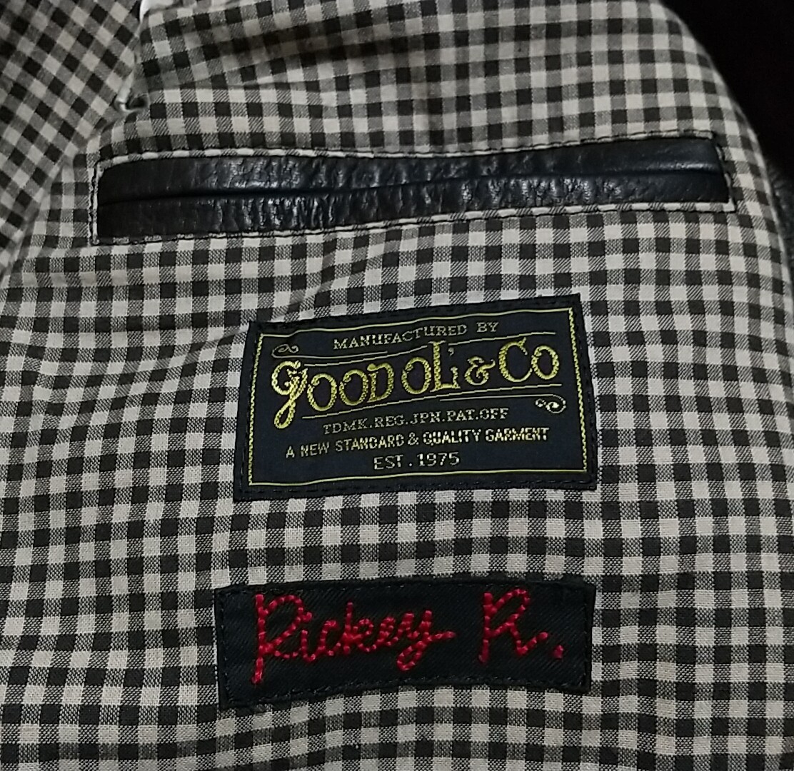 GOOD OL' グッドオル レザージャケット コサックジャケット GOOD OL' グッドオル レザージャケット コサックジャケット