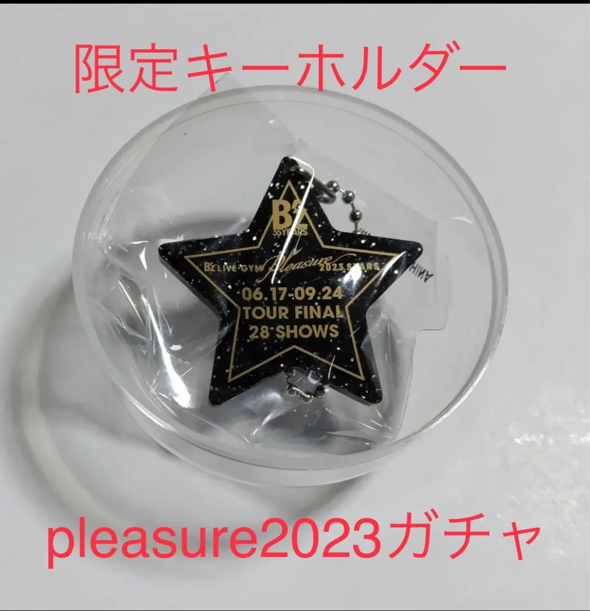 【最終値下】B'z pleasure 2023 35th ガチャ　黒　キーホルダー　ファイナル