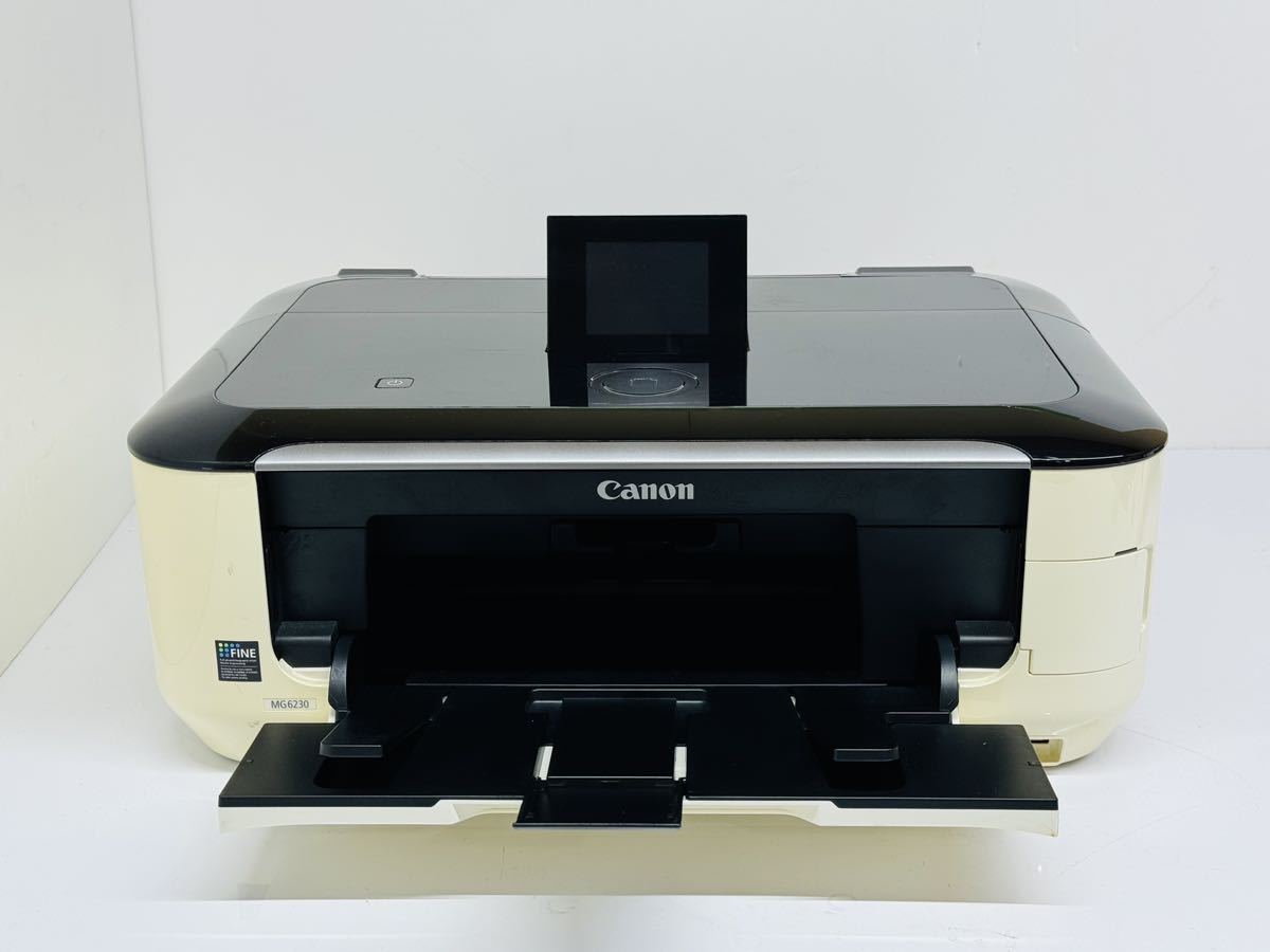 ★【印刷枚数極少】Canon MG6230 キャノン インクジェットプリンター 動作確認済み 総印刷枚数200枚以下 管理番号10055