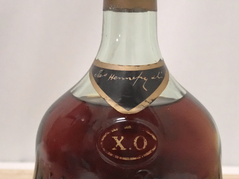 20歳以上!!【未開栓】JA'ｓ Hennessy XO COGNAC ジャズ ヘネシー 金キャップ グリーンボトル 700ml 旧ボトル　送料無料!!_画像4