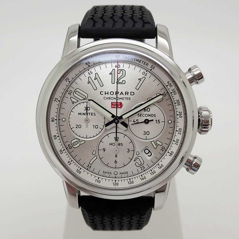 Chopard ショパール ミッレミリア クロノグラフ 168589-3001 メンズ 自動巻き　新品同様　美品　腕時計　送料無料！！