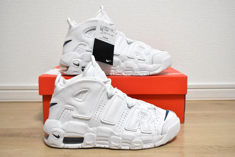 【即決】新品 NIKE AIR MORE UPTEMPO(GS) 24.5cm DH9719-100 ナイキ エア モアアップテンポ バッシュ★_画像3