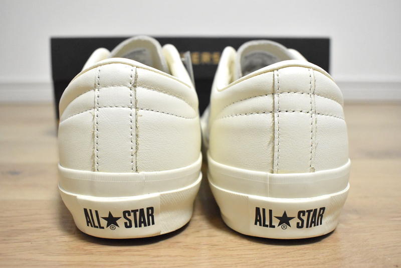 【送料無料】新品 コンバース STAR & BARS レザー 28cm 1SC848 WHITE スター バーズ ★の画像4