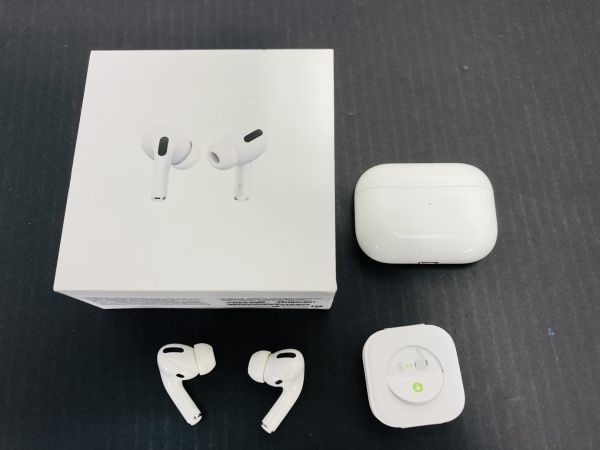 Apple アップル AirPodsPro ワイヤレスイヤホン Bluetooth MagSafe対応 A2083 A2084 A2190 LWK3J/A 動作確認済 SK-230820093_画像1