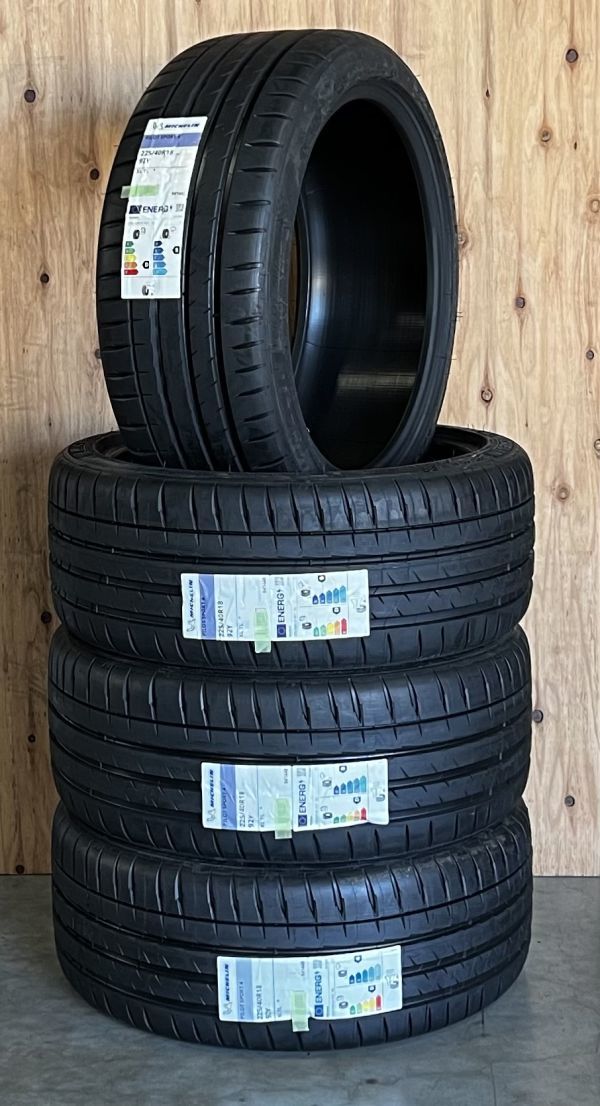 訳あり特価 輸送時の少歪みあり◆新品 MICHELIN ミシュラン パイロットスポーツ4 PILOT SPORT 4 PS4 225/40R18 92Y XL ★_画像1