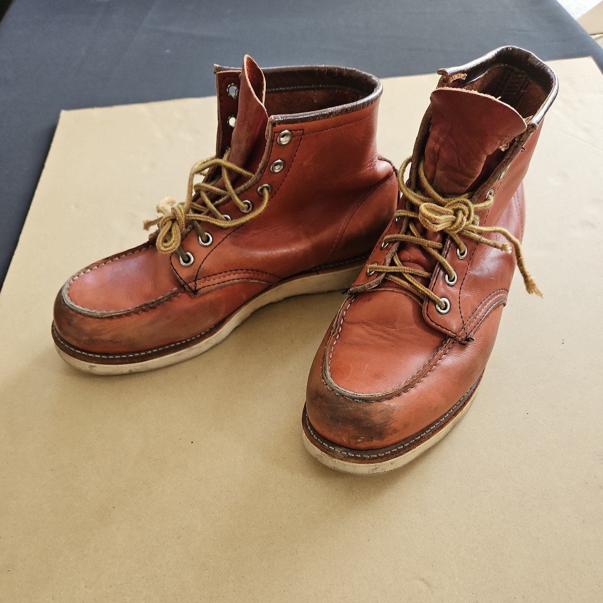 半額SALE☆ redwing 27cm us9e size クラシックモック 6インチ レッド