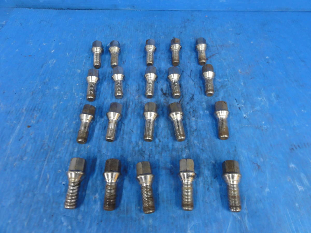 * Heisei era 21 year car Volkswagen ABA-1TBLG Golf Touran wheel bolt 20 piece set for 1 vehicle original *F26417