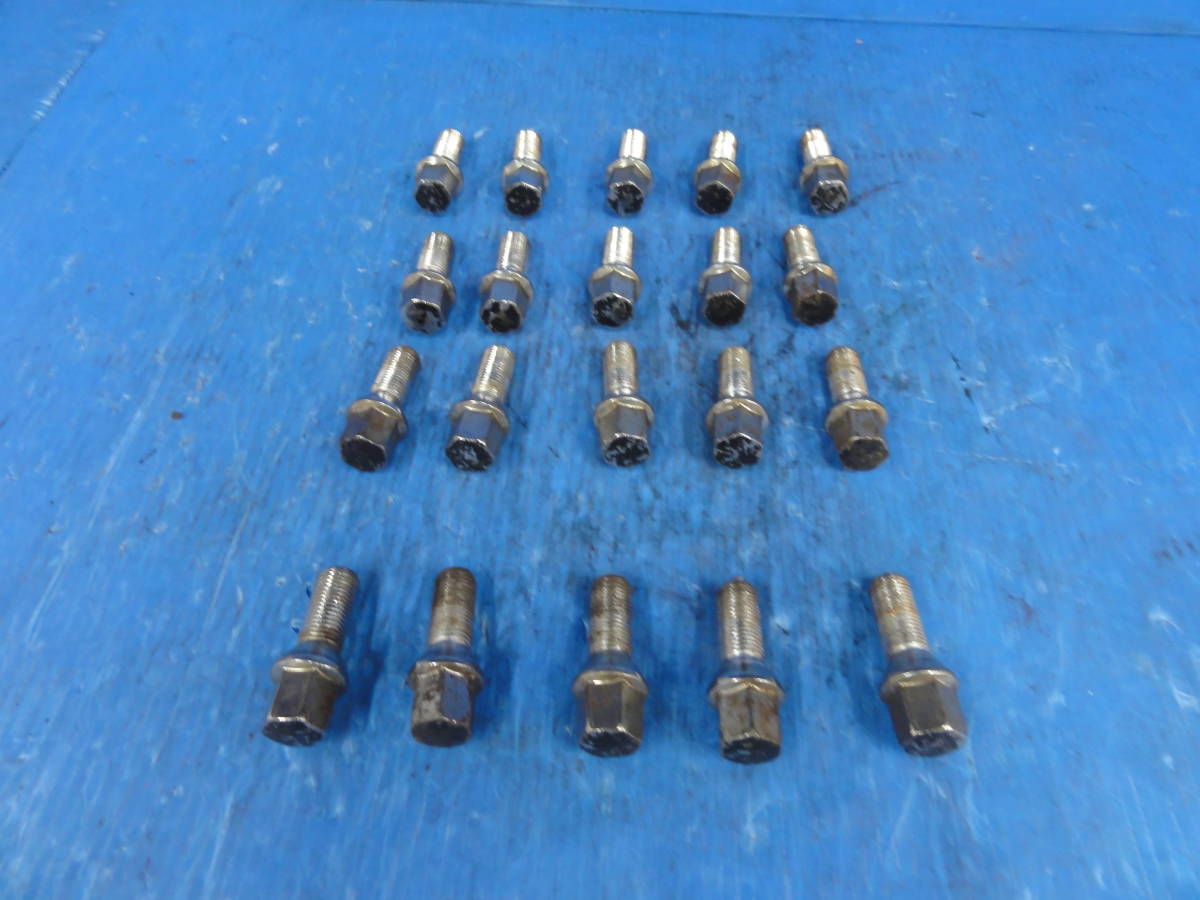 * Heisei era 21 year car Volkswagen ABA-1TBLG Golf Touran wheel bolt 20 piece set for 1 vehicle original *F26417