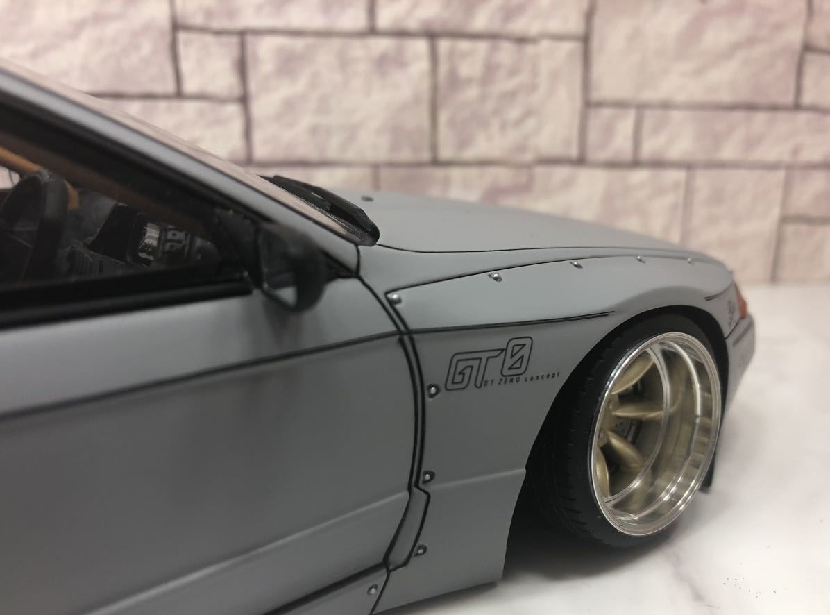 1/18 イグニッションモデル　パンデムR32GTR ワタナベ深リムカスタム_画像6