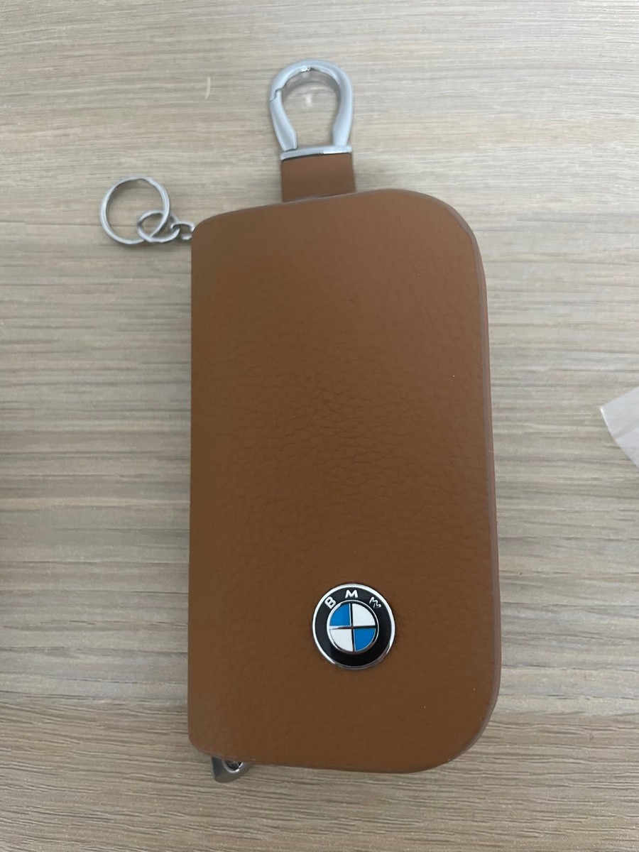 BMW 本革スマートキーケース / スマートキーカバー / キーホルダーの画像1