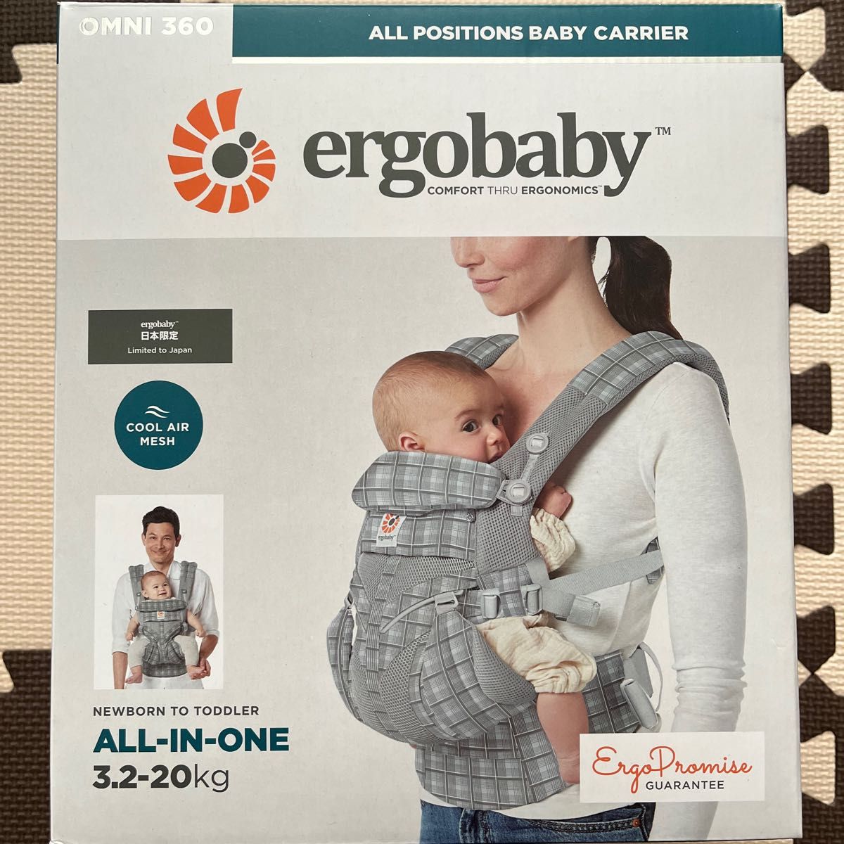 エルゴベビー Ergobaby ベビーキャリア オムニ360 クールエアー OMNI