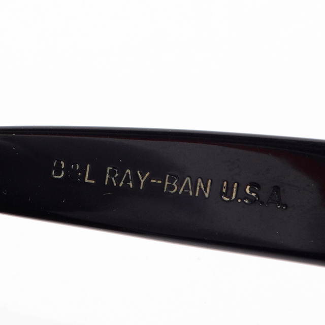 【USA製】Ray-Ban サングラス B&L ボシュロム WAYFARER ウェイファーラー B&L5022 ブラック_画像7