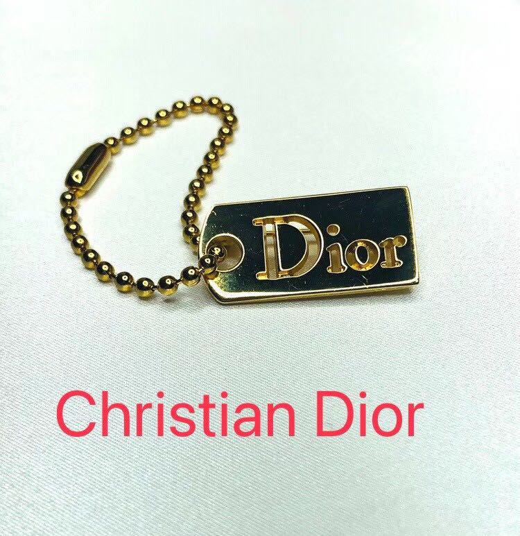 Christian Dior ディオール チャーム キーホルダー　ブローチ_画像1