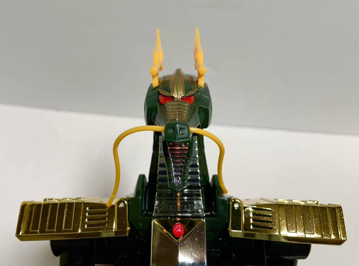店頭デッド品 光る吠える スーパー プラデラ 大神龍 五星戦隊 ダイ