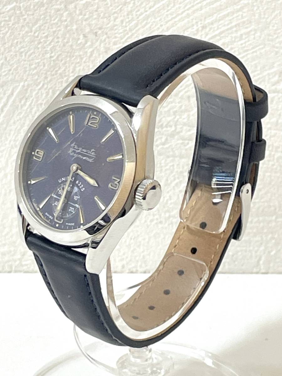 *[ worldwide limitation 500ps.@] Auguste Reymond August Raymond UT6325 machine hand winding men's wristwatch operation goods 174/500 tube JADFA