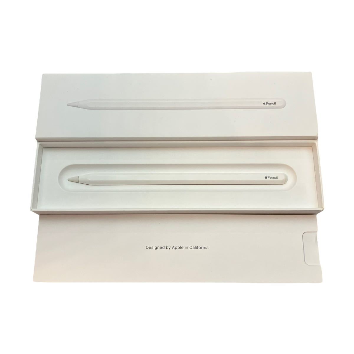 【Apple】★動作確認済★ Apple Pencil 第2世代 アップルペンシル A2051 MU8F2J/A iPad用アクセサリー 箱付き タッチペン Bluetooth_画像1