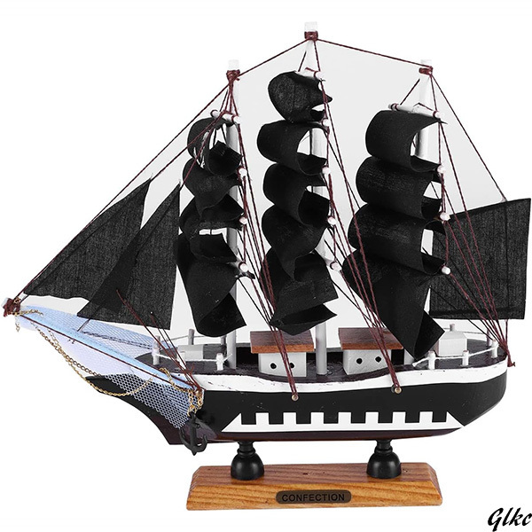 帆船模型 木製帆船 海賊船 レトロ調 ヨーロッパ風 船 手作り 工芸品 装飾 ホーム インテリア 飾り 縁起いい 置物 オブジェ プレゼント