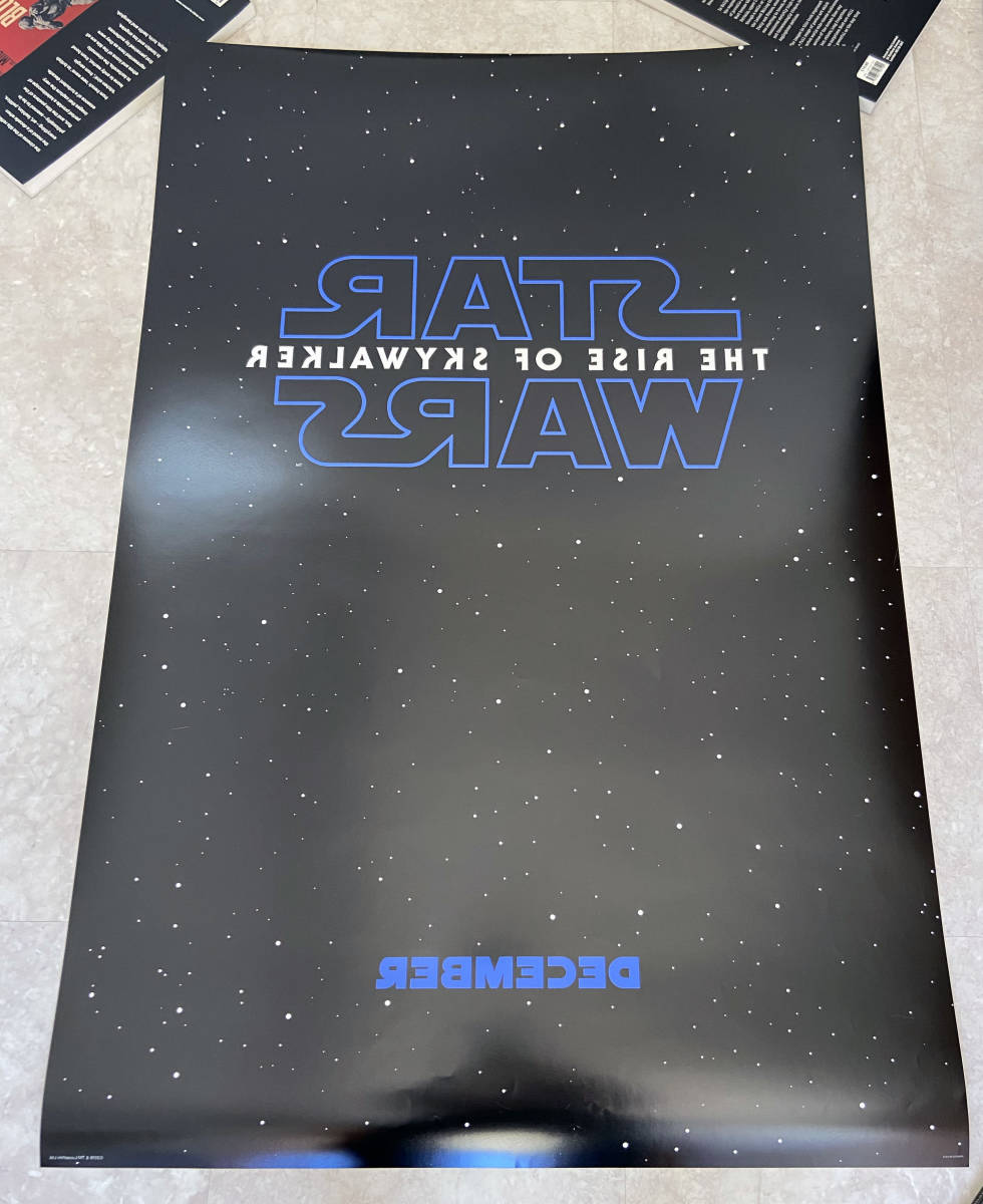 US版1sh『スター・ウォーズ／スカイウォーカーの夜明け/Star Wars: The Rise Of Skywalker』(2019年)teaser DS_画像5