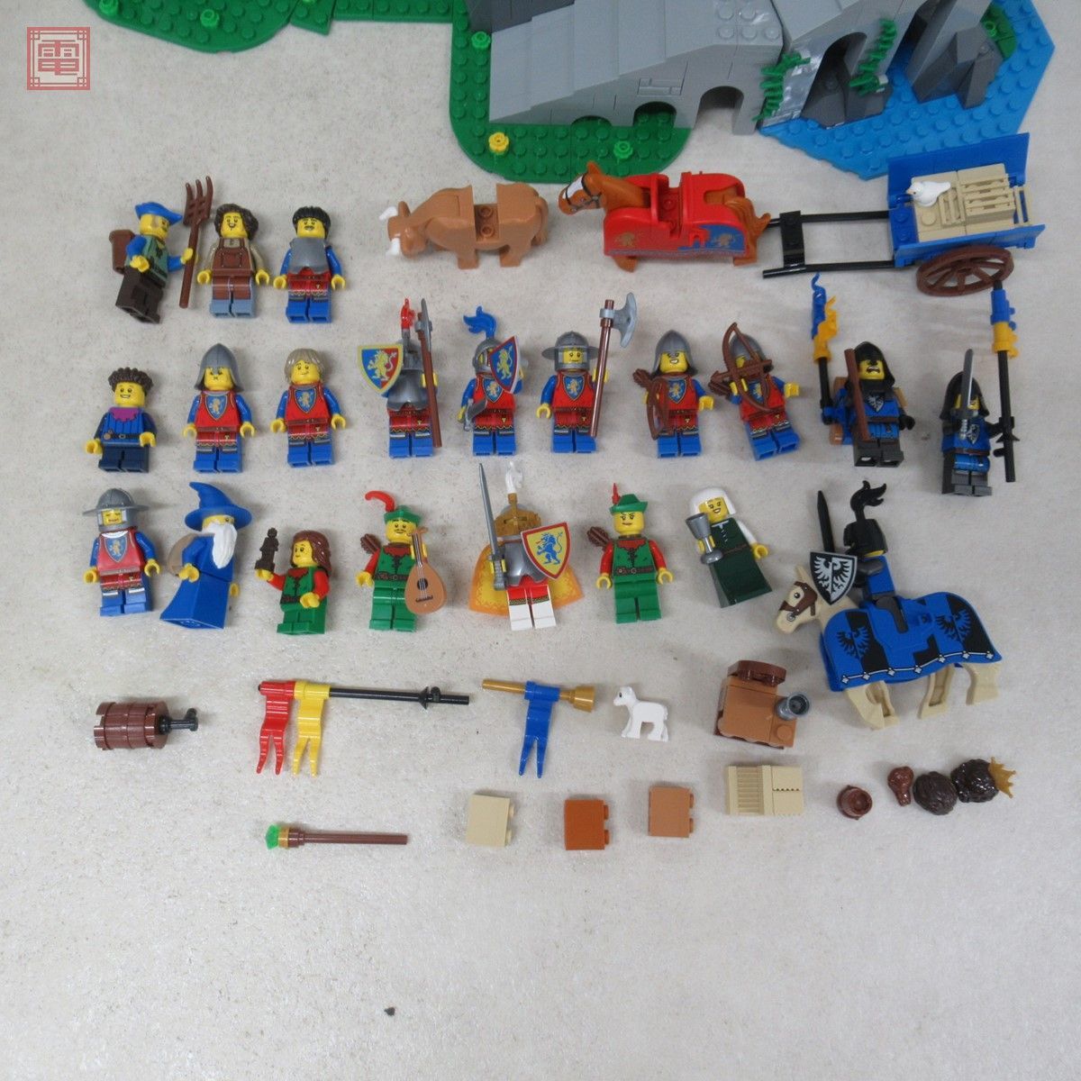 組立済 レゴ 10305 ライオン騎士の城 LEGO Lion Knights Castol 現状品