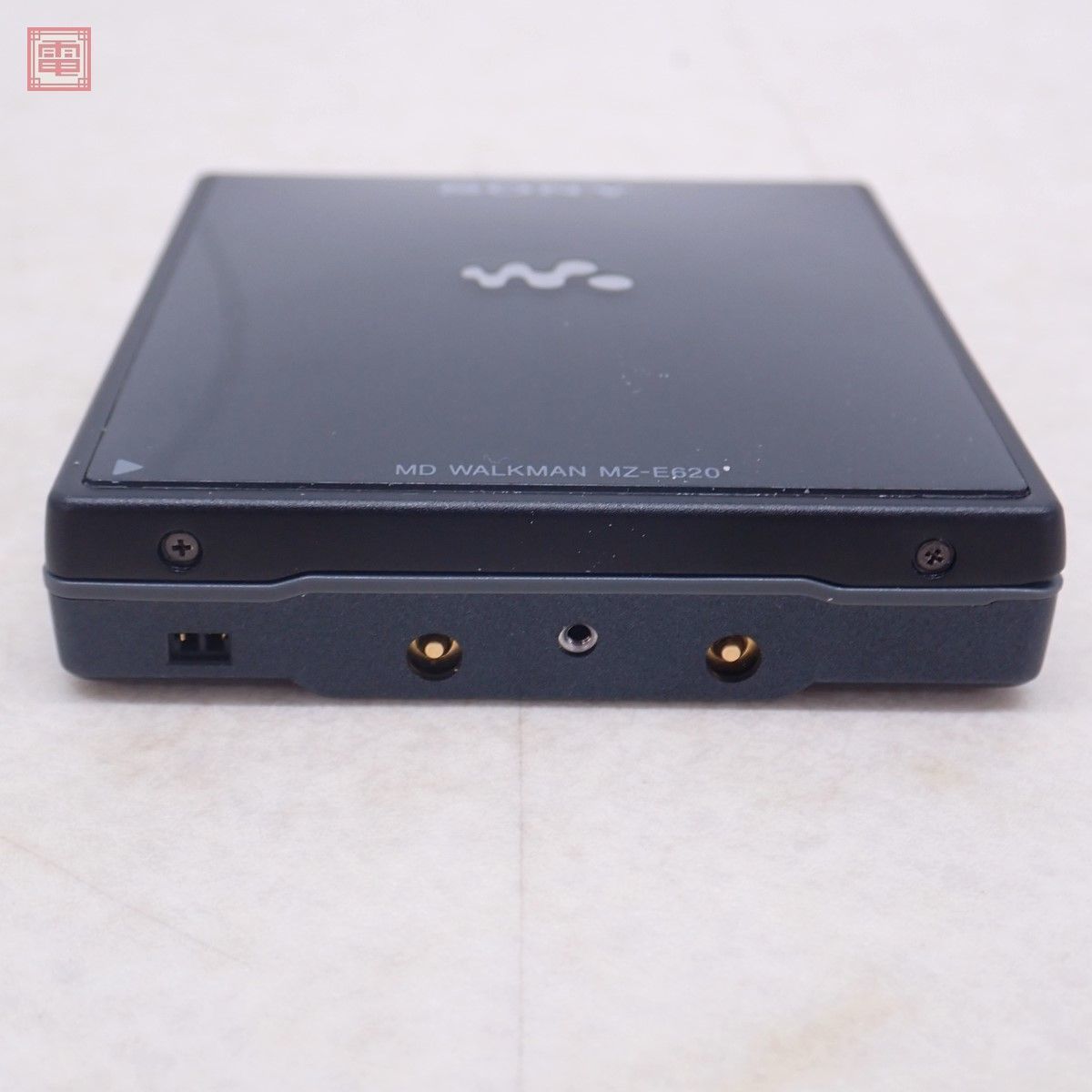 SONY ウォークマン MZ-E620 ブラック ポータブルミニディスクプレーヤー ソニー Walkman 動作未確認 ジャンク【10_画像4