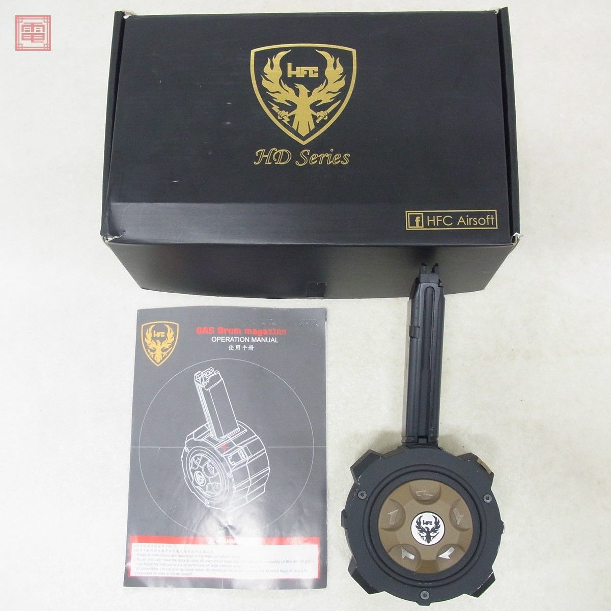 HFC GLOCK グロック用 ドラムマガジン ガスブロ GBB 東京マルイ【20