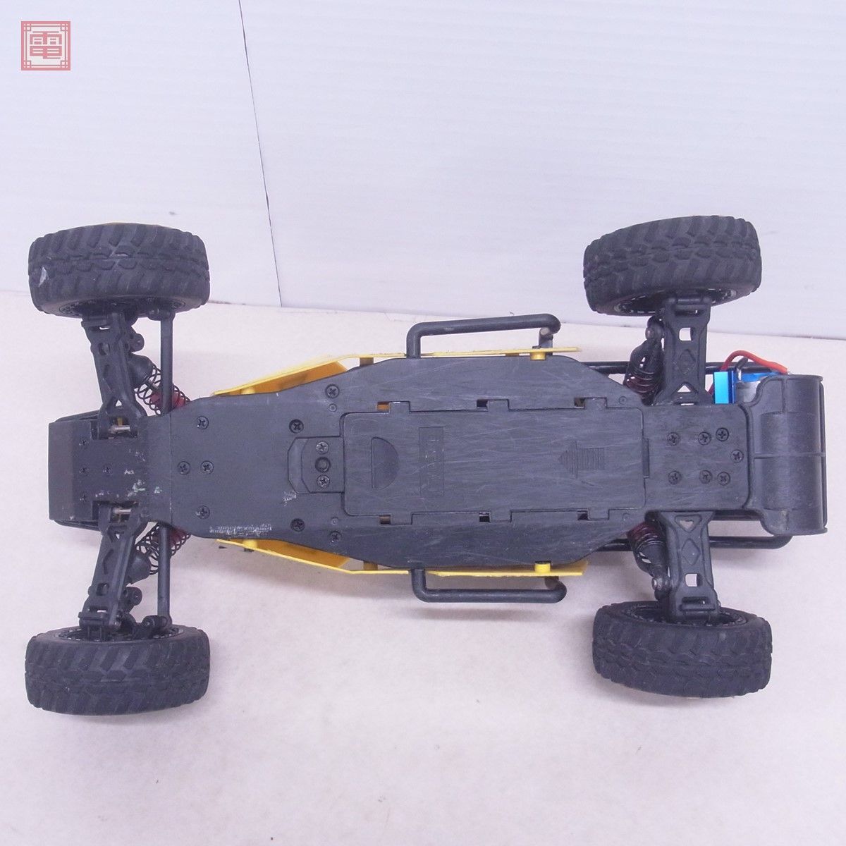 京商 1/10 電動RC サンドマスター メカ搭載 スペアボディパーツ・シンクロKT-200 プロポ付き 動作未確認 ジャンク おまけ付き KYOSHO【40_画像7