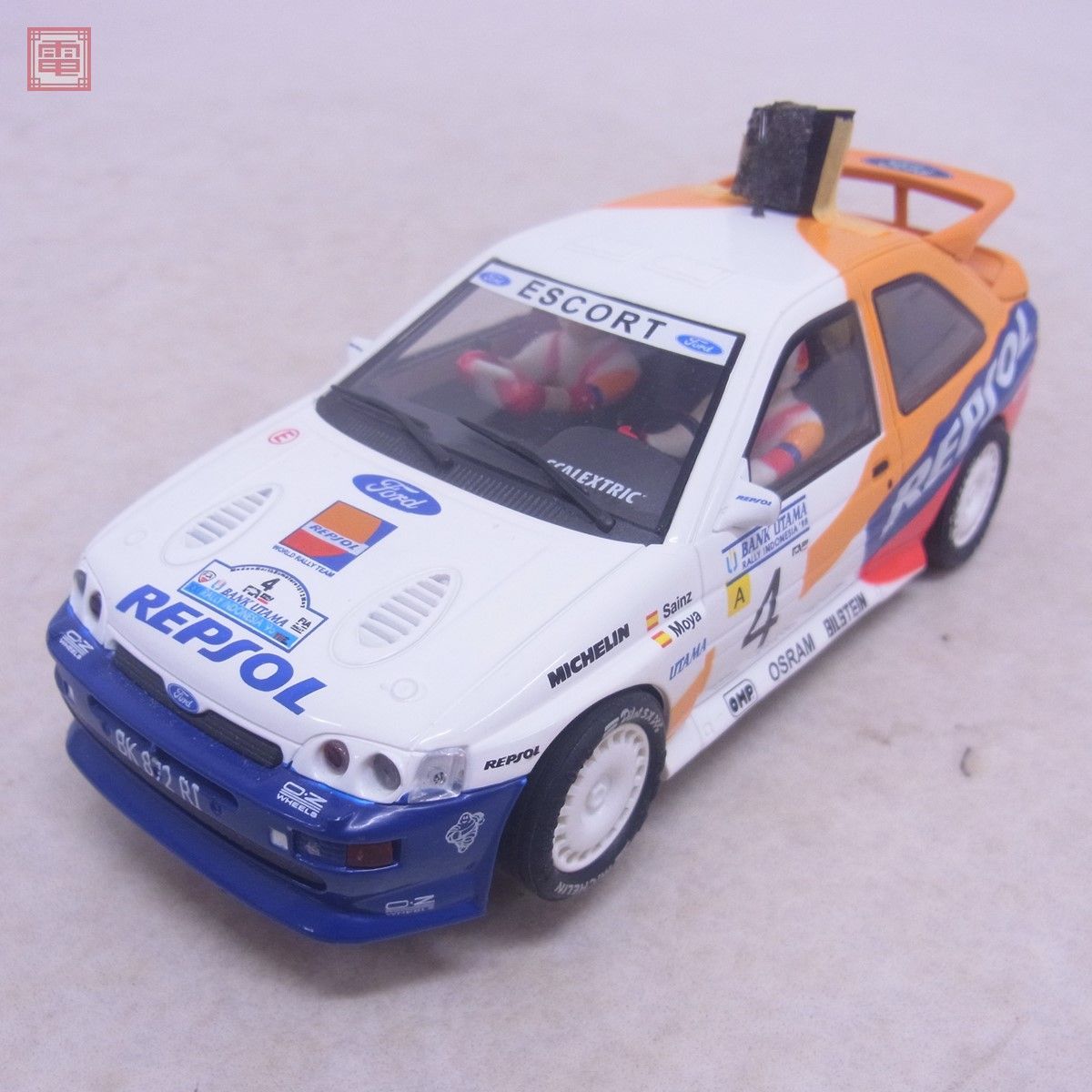 スケーレックストリック/ホーンビィ 1/32 三菱 ランサー/フォード エスコート 等 計4点セット スロットカー 未走行 現状品【10_画像8