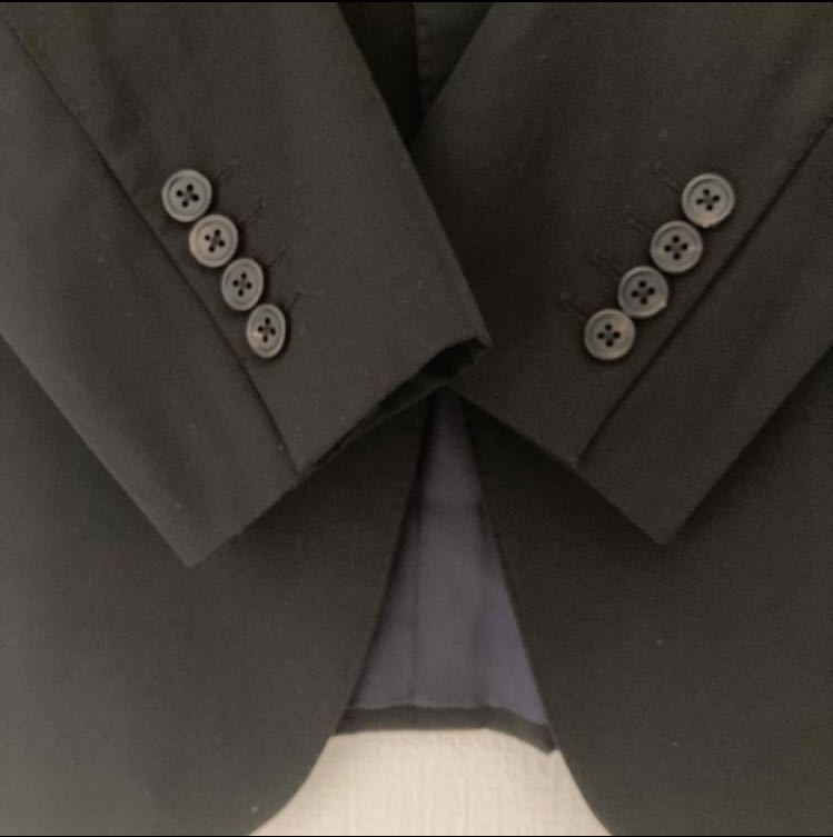 ポールスミス　高級テーラードジャケット　メンズ　ブラック　上品　ウール100%_画像4