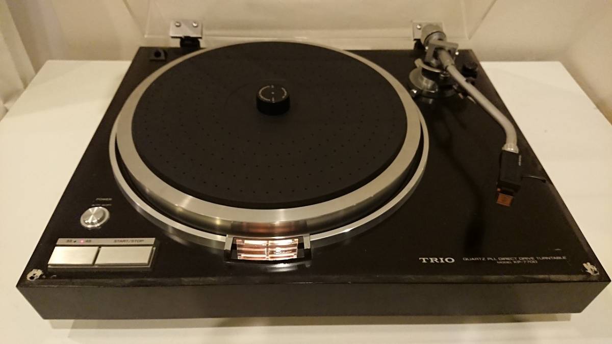 TRIO トリオ KP-７７００ QUARTZ PLL DIRECT DRIVE ターンテーブル