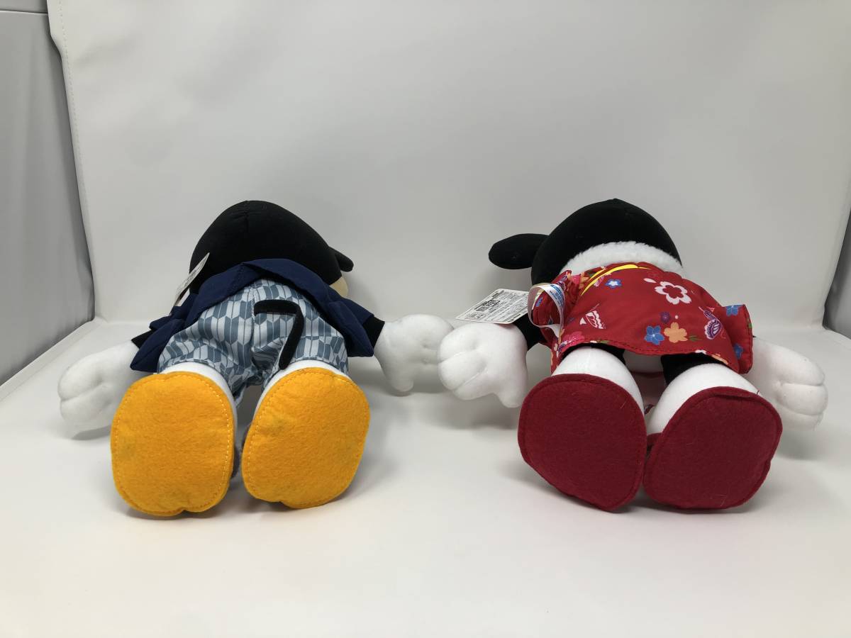 Disney ディズニー ミッキー＆ミニー スペシャル晴れ着ぬいぐるみ 紙タグ付き ミッキーマウス ミニーマウス_画像5