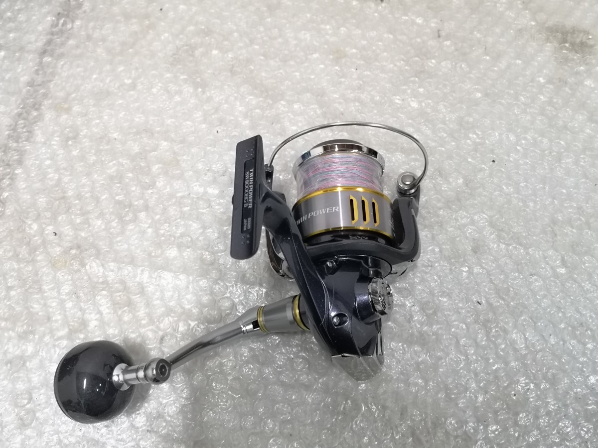 ラッピング不可】 SHIMANO TWIN POWER SW8000HG スピニングリール 中古