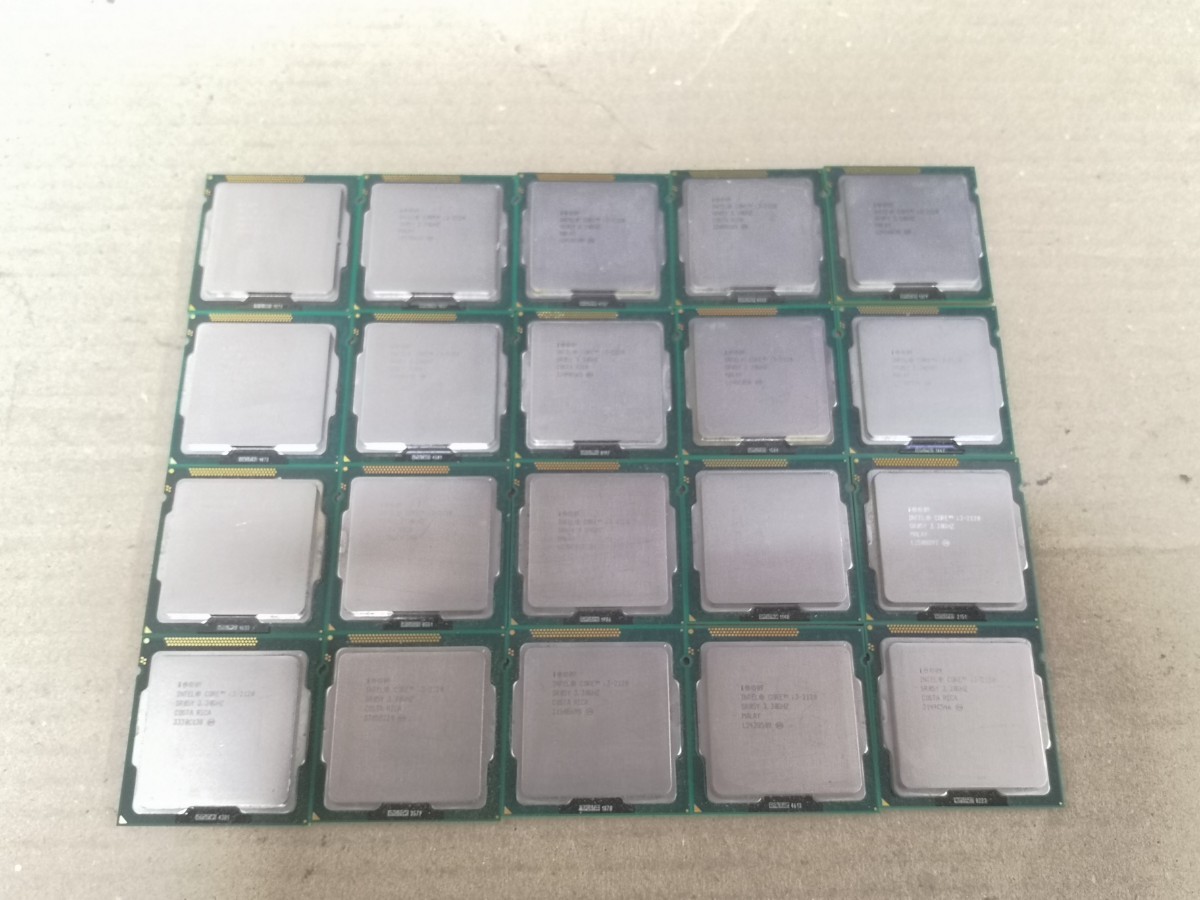 i3-2120 CPU 20個セット　ジャンク扱い_画像1