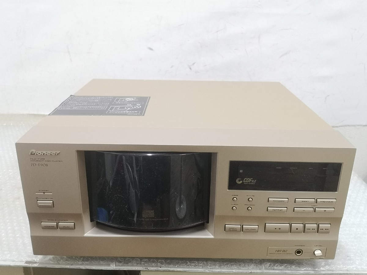 今日の超目玉】 Pioneer ジャンク扱い ファイルタイプCDプレーヤー PD