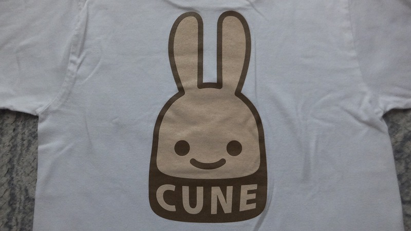  原文:CUNE キューン うさぎ Tシャツ XS