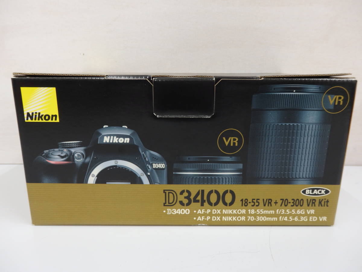 有名なブランド kd45） Nikon ニコン D3400 ダブルズームキット