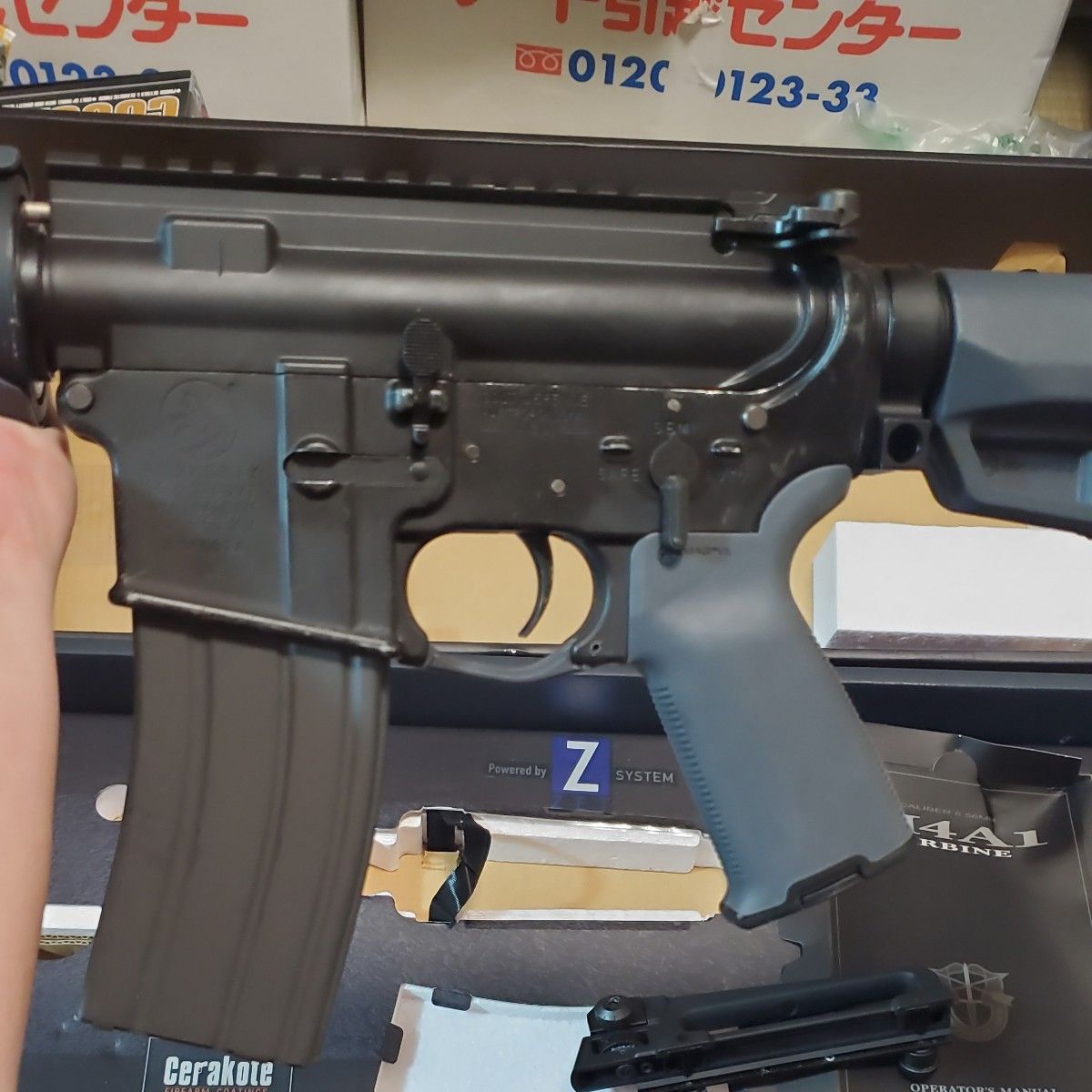 【実パーツカスタム】ガスブロM4  東京マルイ MWS マグプル　MAGPUL 