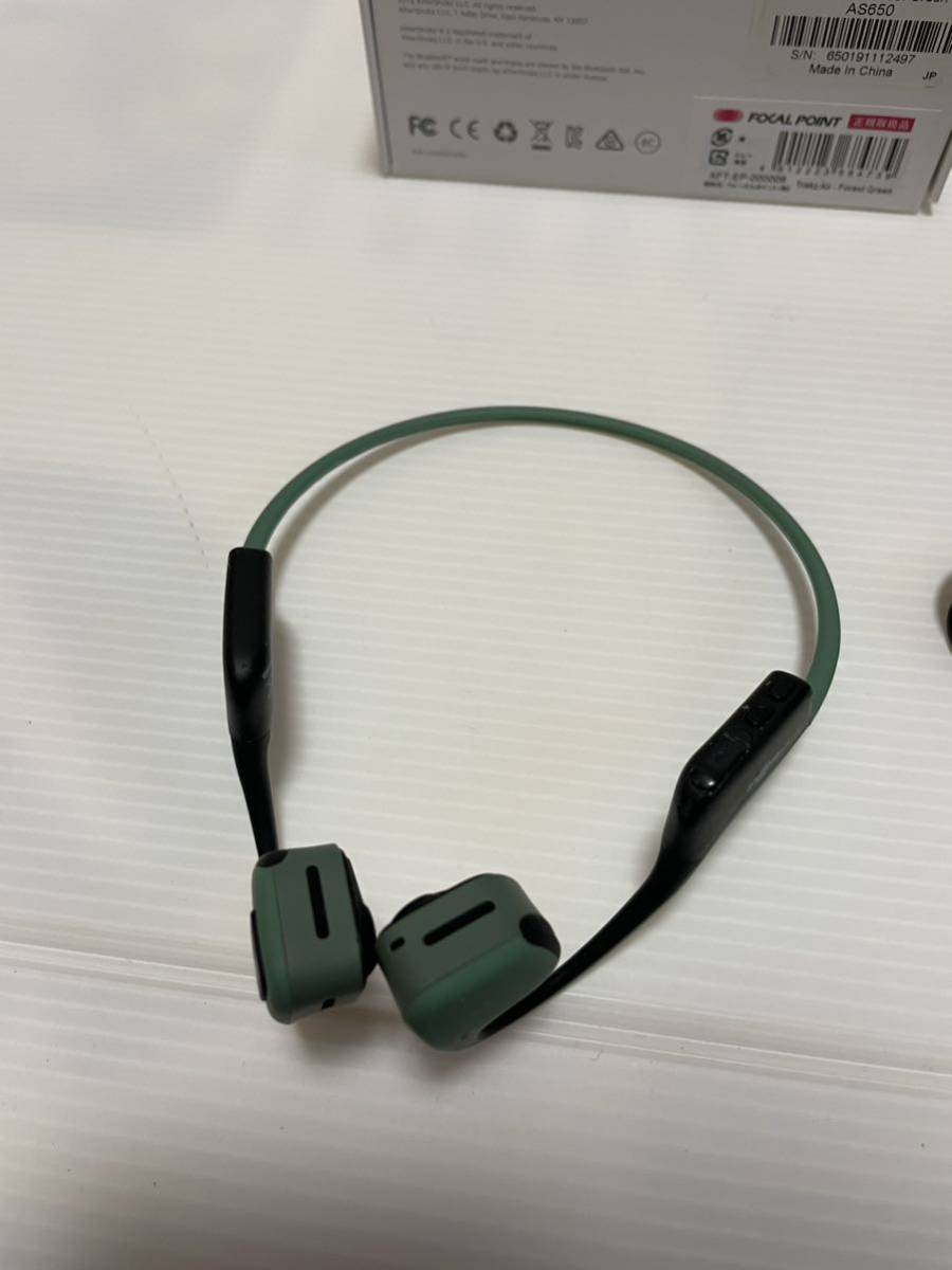 AfterShokz TREKZ AIR AS650 Bluetooth 骨伝導イヤホン_画像3