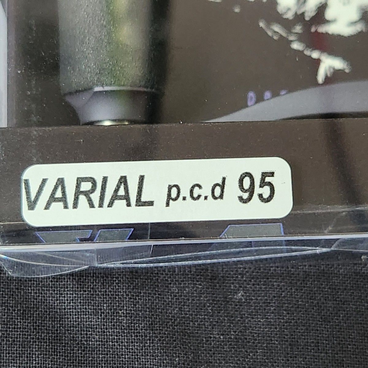 DRT VARIAL 95 マットネイビー カルフォームノブ センターナット DRT VARIAL 95 マットネイビー カルフォームノブ センターナット