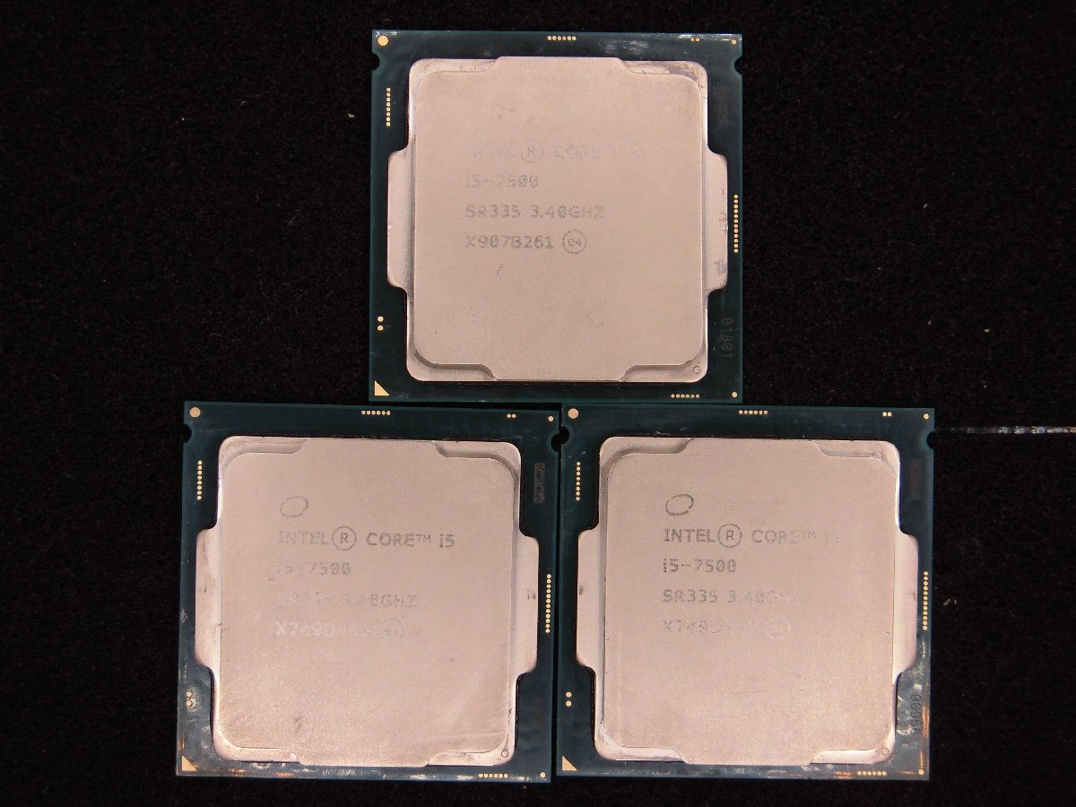 【T097】CPU★Core i5-7500 3.40GHz 5個セット_画像1