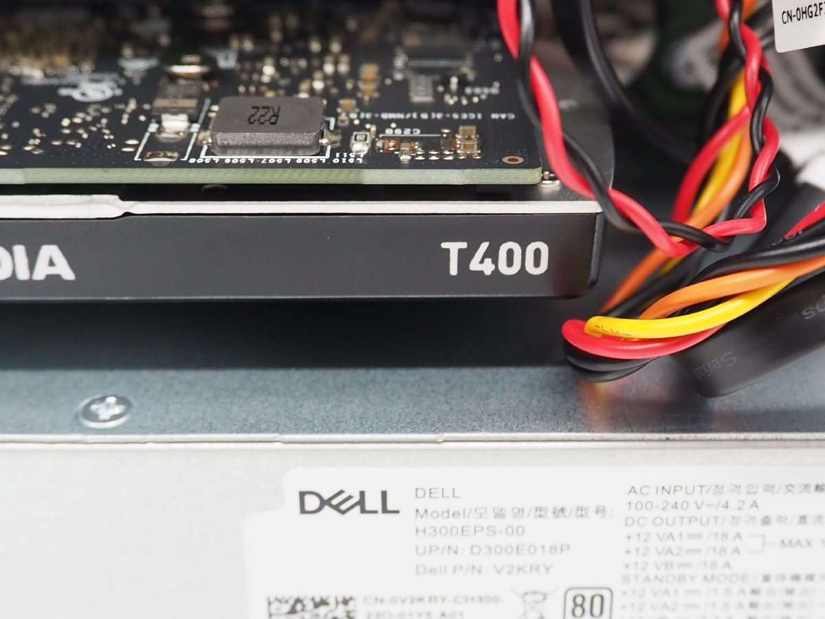 【Y5328】【Z4658】★DELL☆Precision 3450■Core i5-11600 2.80GHz/メモリ32GB/nVidia T400_画像3