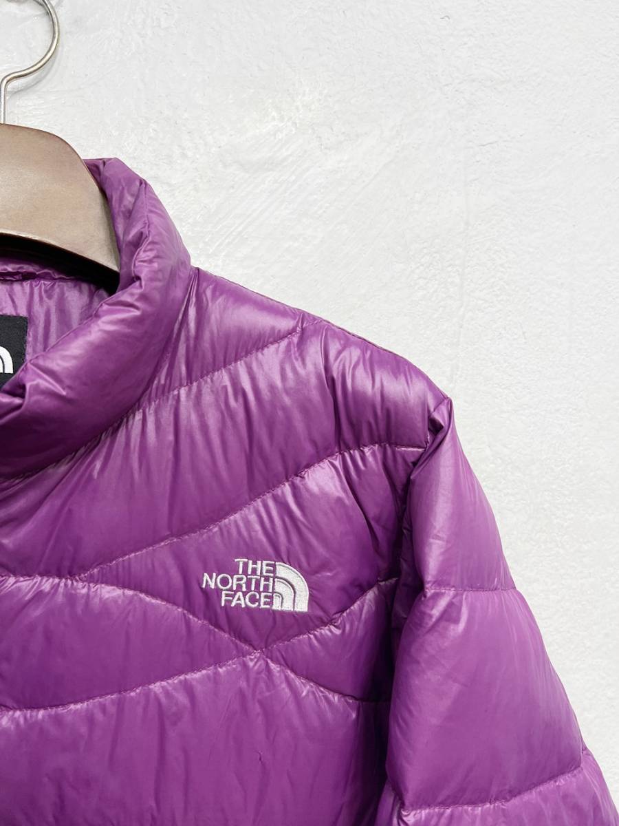 (J3605) THE NORTH FACE ノースフェイス ヌプシ ダウンジャケット レディース XXL サイズ 正規品 本物 nuptse down jacket_画像2