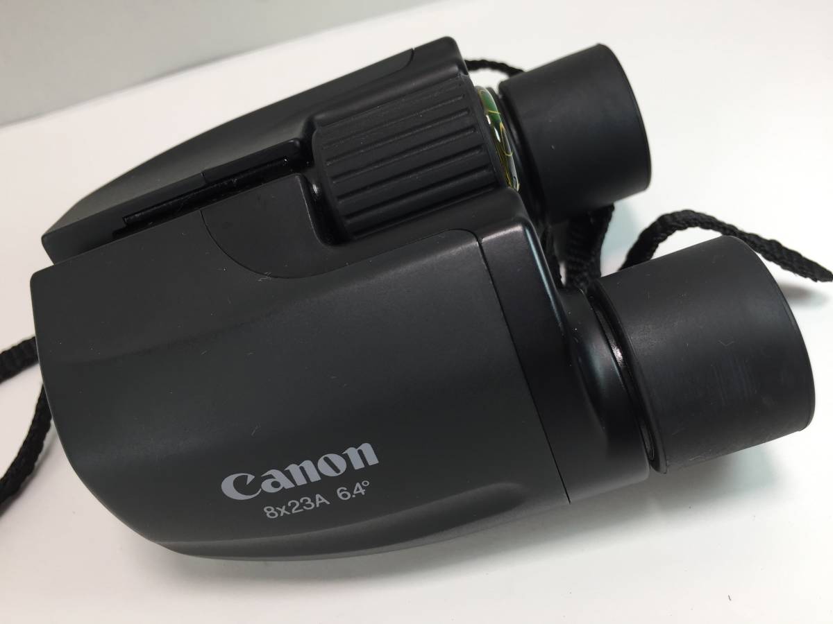 【パケプラ無料】中古良品 CANON キヤノン 8x23A 6.4° 双眼鏡 USED 説明書/保証書 ケース付き[c8927] _画像3