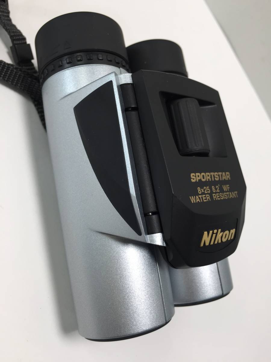 【パケプラ無料】中古美品 Nikon ニコン SPORTSTAR III 8x25 8.2° WF 双眼鏡 防水 ソフトケース付き [n1098]_画像2