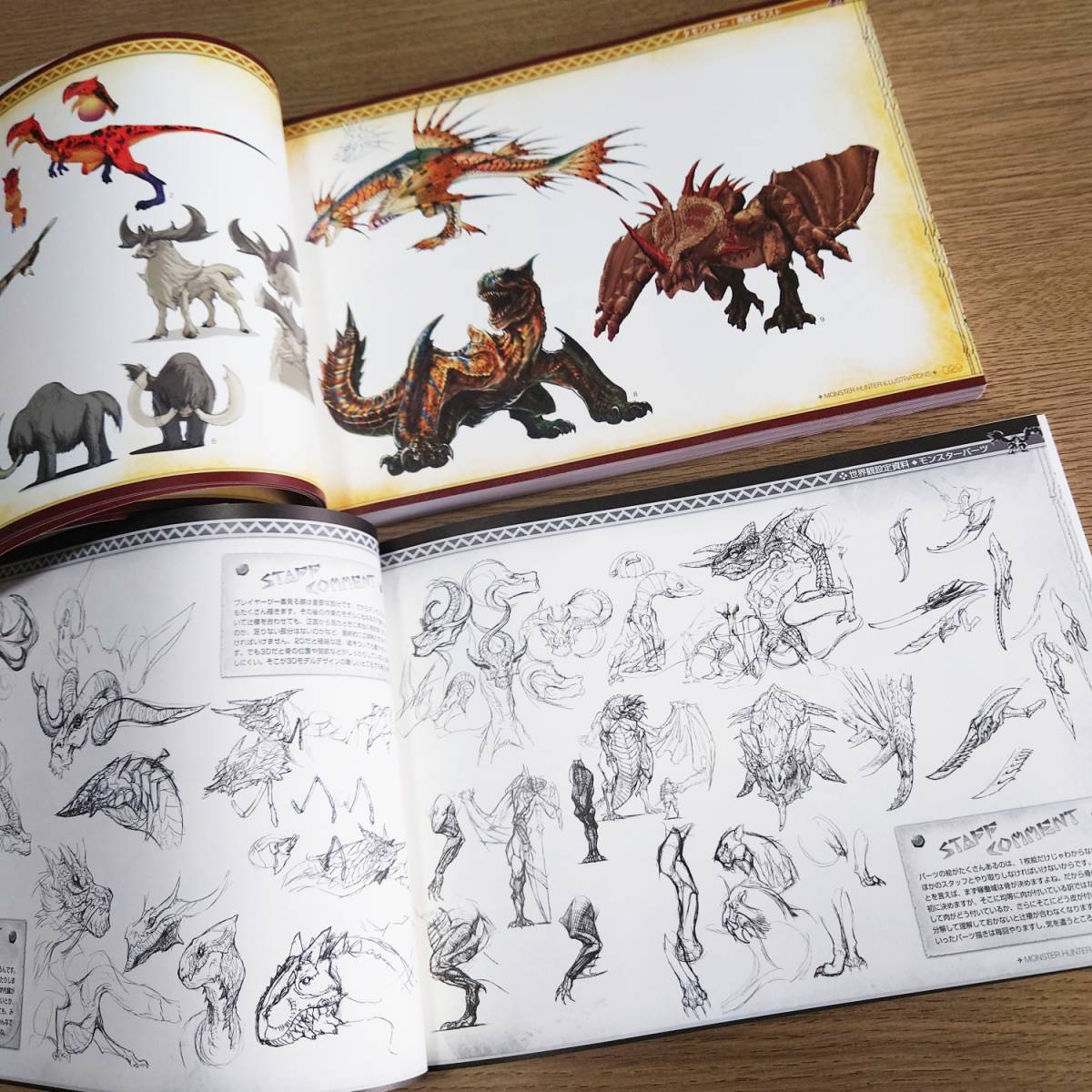 2冊セット イラスト集 モンスターハンターイラストレーションズ 2冊セット イラスト集 モンスターハンターイラストレーションズ