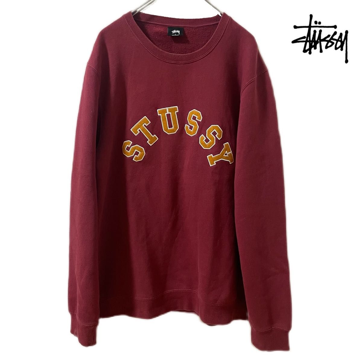 STUSSY アーチロゴ刺繍 スウェット｜Yahoo!フリマ（旧PayPayフリマ）