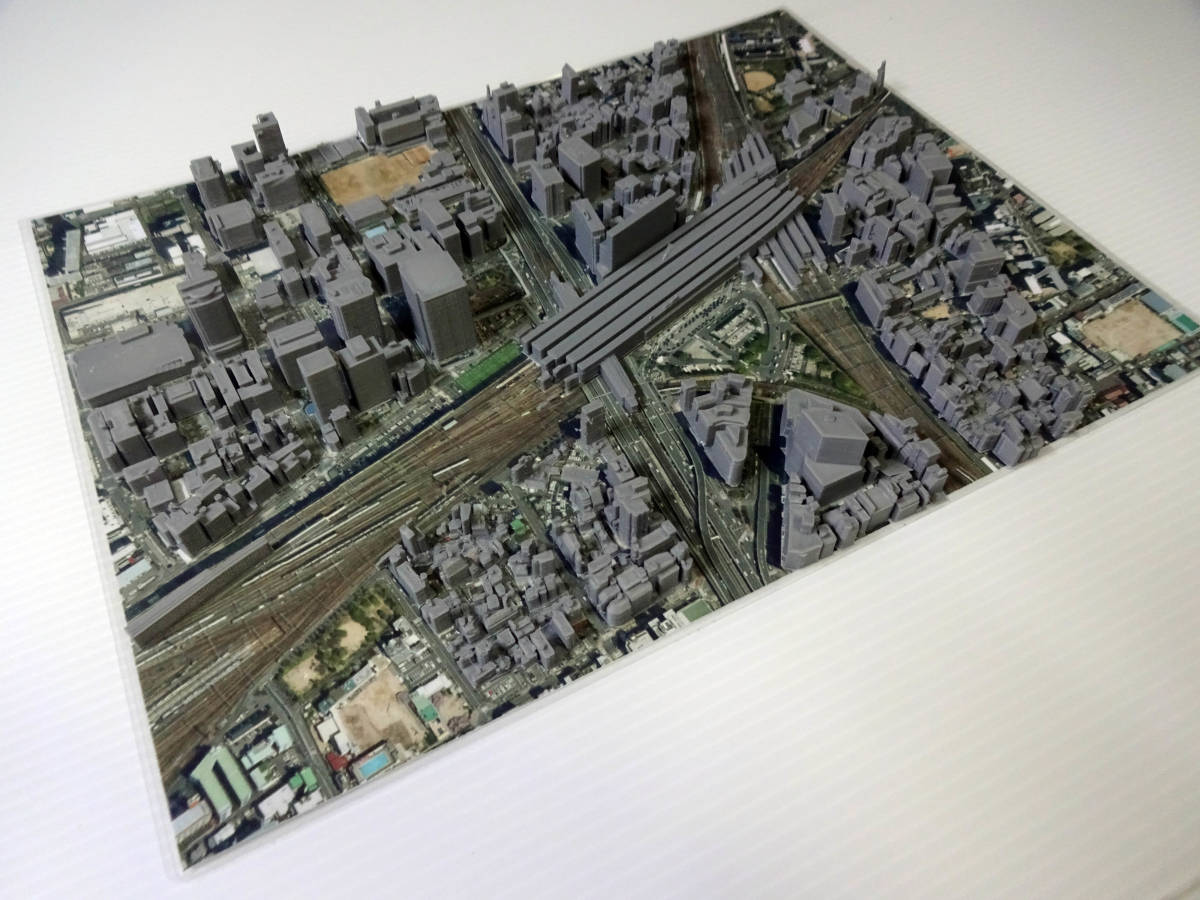 銀座中心部 国土交通省の整備した３D都市データを活用した都市模型 