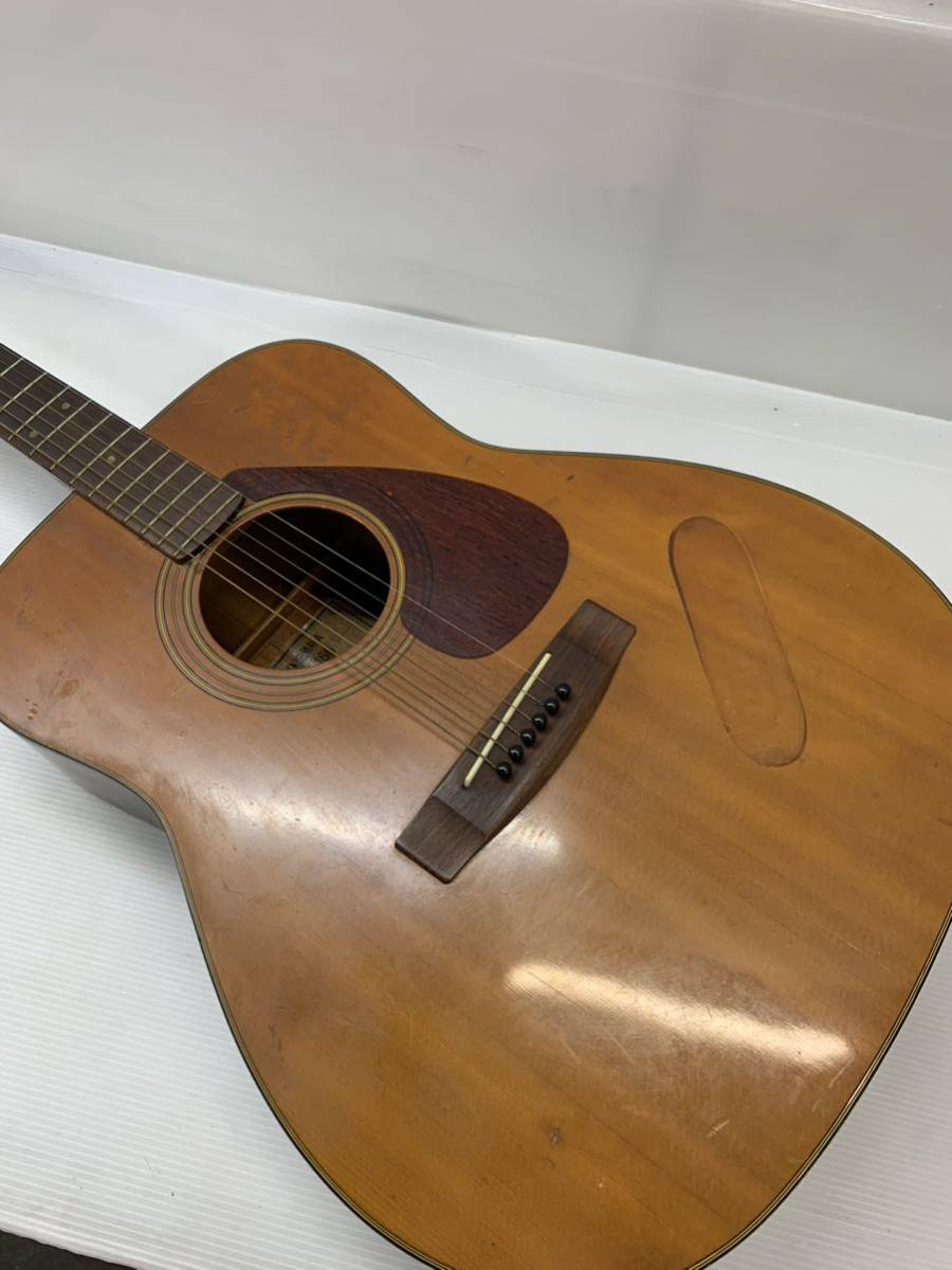 10-216 YAMAHA アコースティックギター FG-160 グリーンラベル 直接引取り可の画像2