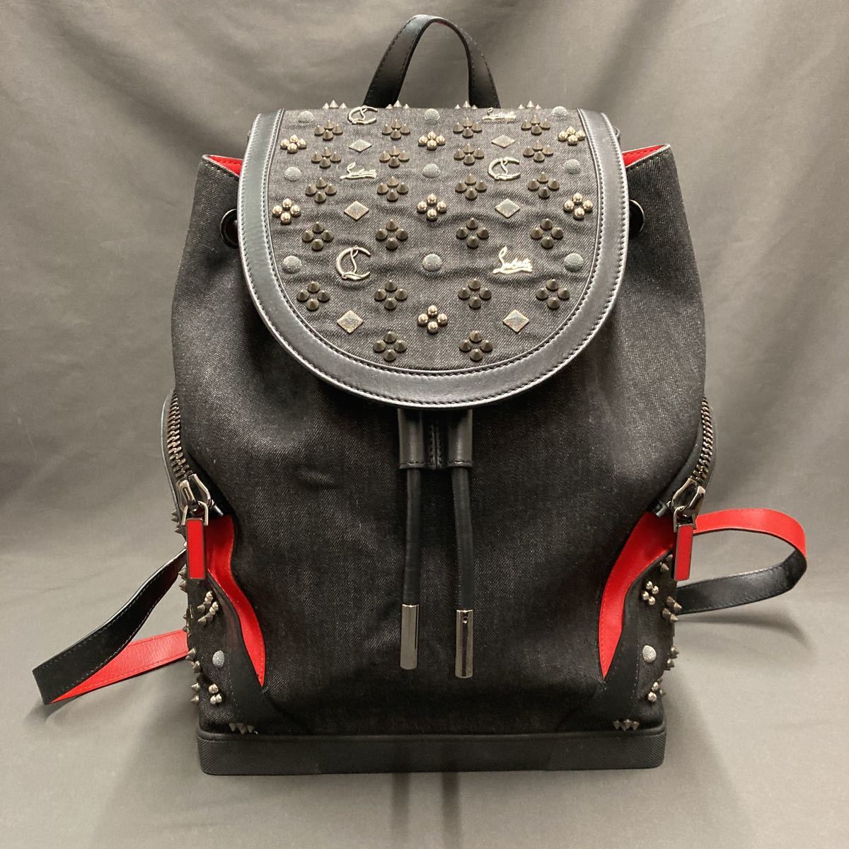 321◇Chistian Louboutin ルブタン リュック エクスプローラーファンク