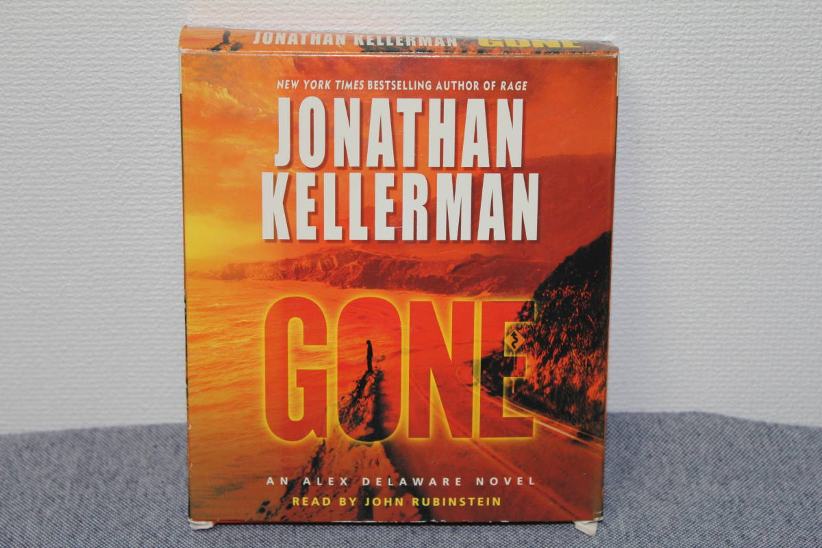  audio book English version CD5 sheets set *Gone Jonathan Kellerman ( work ) John Rubinstein (na letter -) An Alex Delaware Novel* rhinoceros ko* thriller 